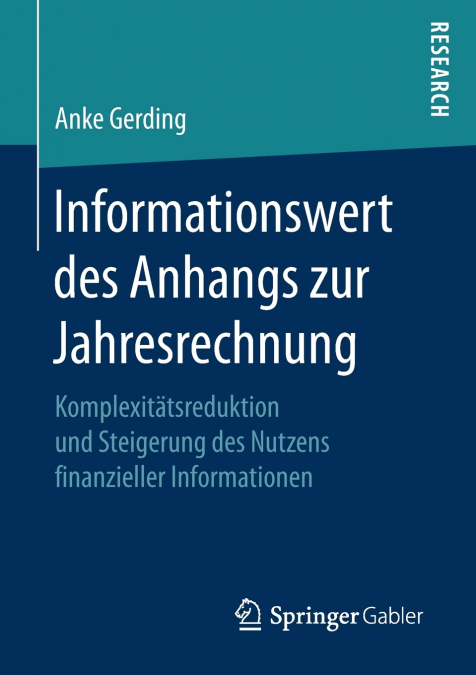 Informationswert des Anhangs zur Jahresrechnung