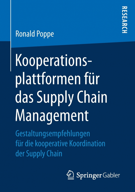 Kooperationsplattformen für das Supply Chain Management