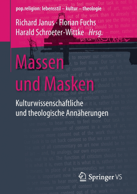 Massen und Masken