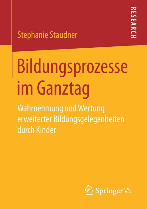 Bildungsprozesse im Ganztag