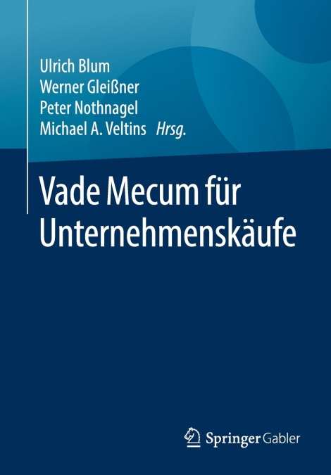 Vade Mecum für Unternehmenskäufe