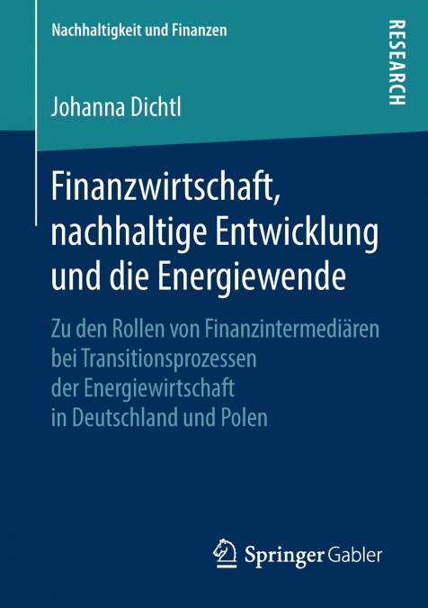 Finanzwirtschaft, nachhaltige Entwicklung und die Energiewende