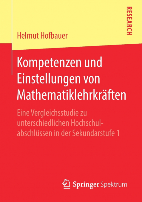 Kompetenzen und Einstellungen von Mathematiklehrkräften