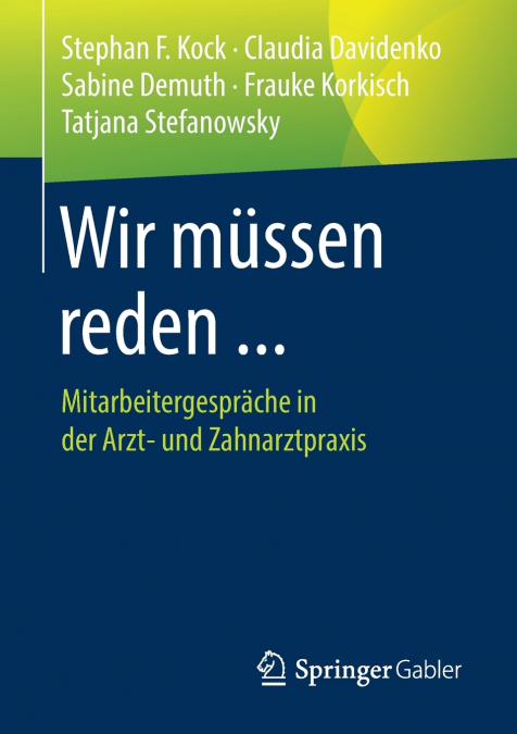 Wir müssen reden ...
