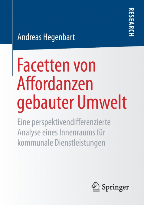 Facetten von Affordanzen gebauter Umwelt