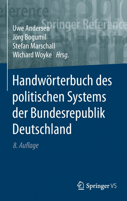 Handwörterbuch des politischen Systems der Bundesrepublik Deutschland