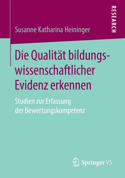 Die Qualität bildungswissenschaftlicher Evidenz erkennen