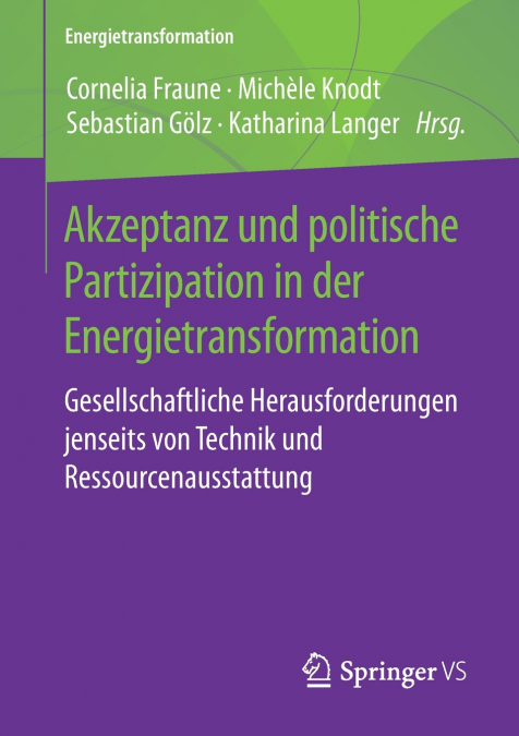 Akzeptanz und politische Partizipation in der Energietransformation