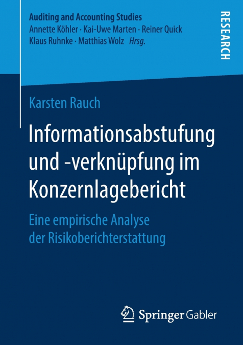 Informationsabstufung und -verknüpfung im Konzernlagebericht