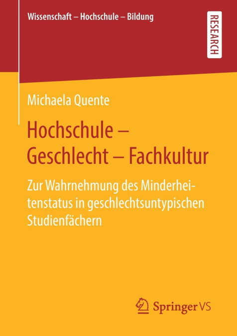 Hochschule - Geschlecht - Fachkultur
