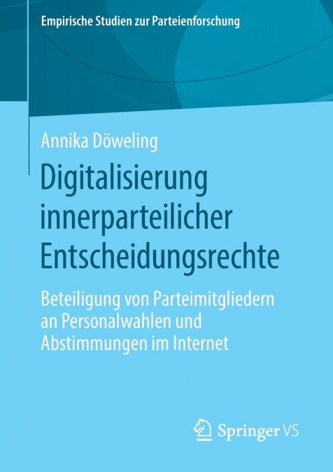 Digitalisierung innerparteilicher Entscheidungsrechte