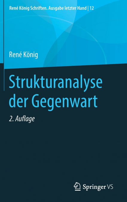 Strukturanalyse der Gegenwart