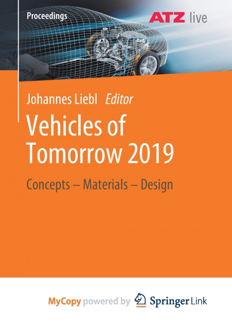 Vehicles of Tomorrow 2019