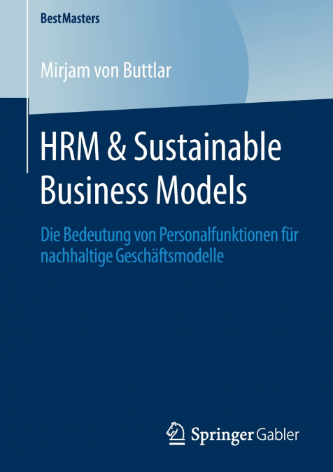HRM & Sustainable Business Models