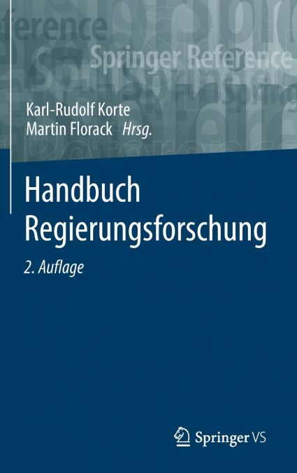 Handbuch Regierungsforschung