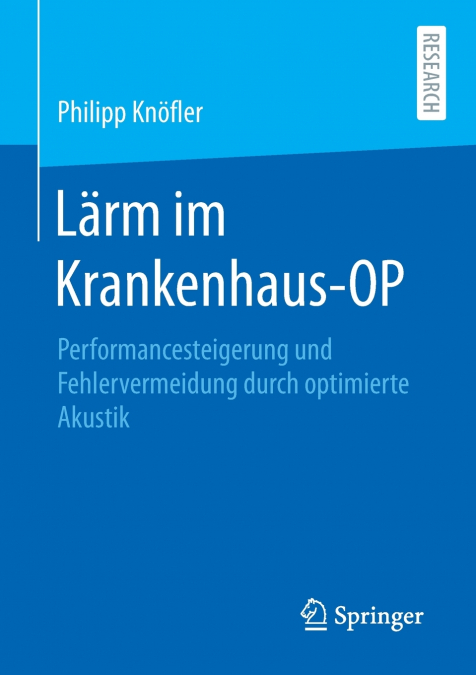 Lärm im Krankenhaus-OP