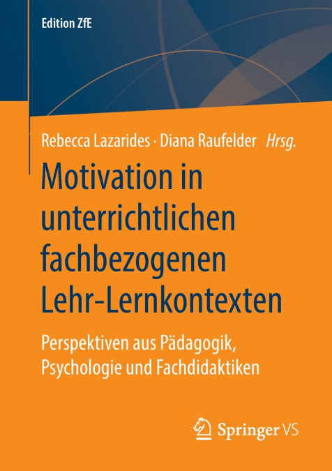 Motivation in unterrichtlichen fachbezogenen Lehr-Lernkontexten