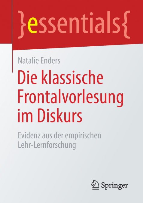 Die klassische Frontalvorlesung im Diskurs