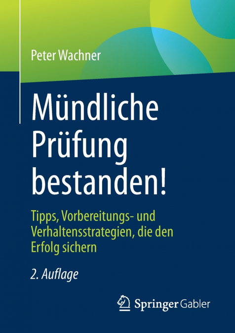 Mündliche Prüfung bestanden!