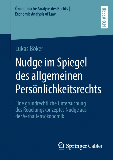 Nudge im Spiegel des allgemeinen Persönlichkeitsrechts
