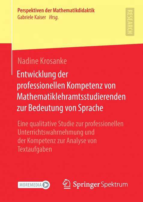 Entwicklung der professionellen Kompetenz von Mathematiklehramtsstudierenden zur Bedeutung von Sprache
