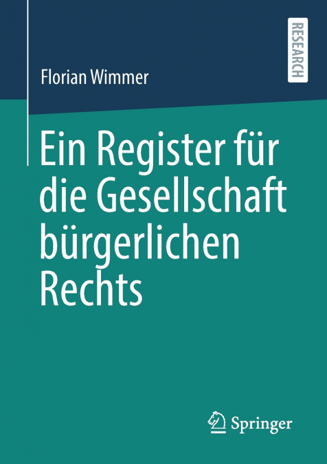 Ein Register für die Gesellschaft bürgerlichen Rechts