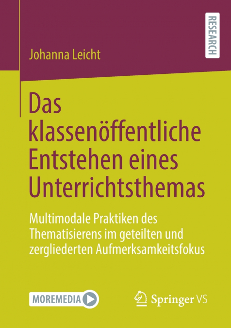 Das klassenöffentliche Entstehen eines Unterrichtsthemas
