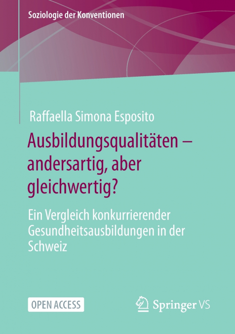 Ausbildungsqualitäten - andersartig, aber gleichwertig?