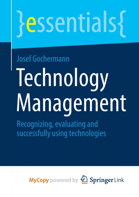 Technology Management