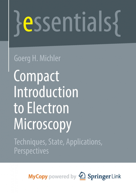 Compact Introduction to Electron Microscopy