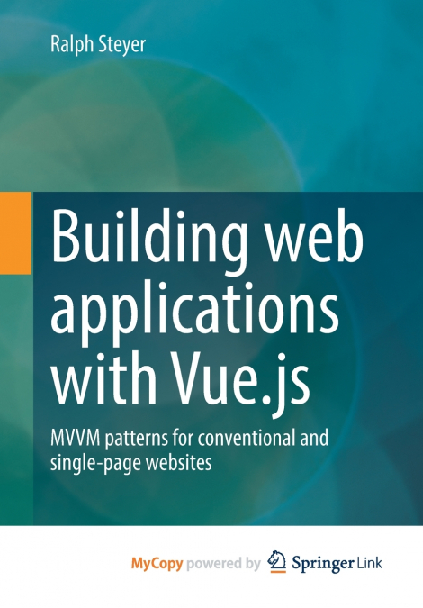Building web applications with Vue.js