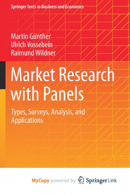 Market Research with Panels