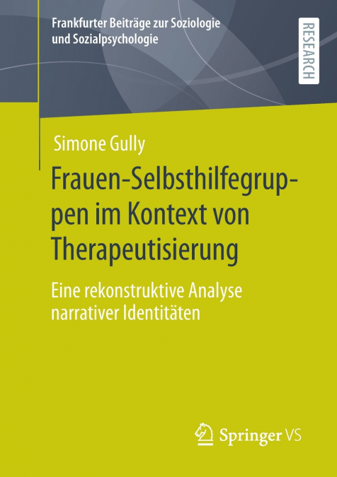 Frauen-Selbsthilfegruppen im Kontext von Therapeutisierung