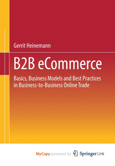 B2B eCommerce