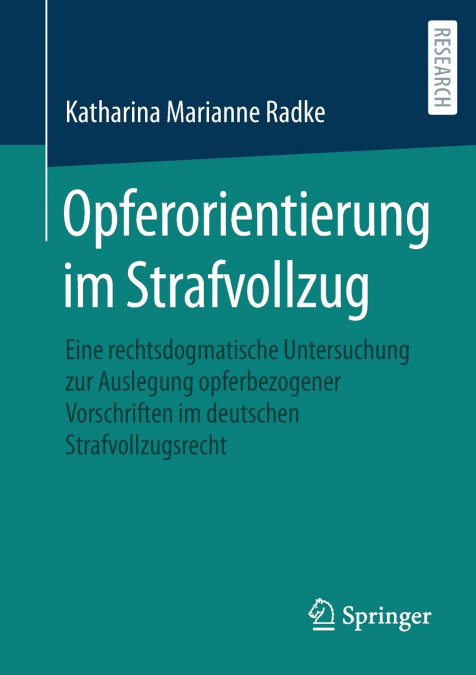 Opferorientierung im Strafvollzug