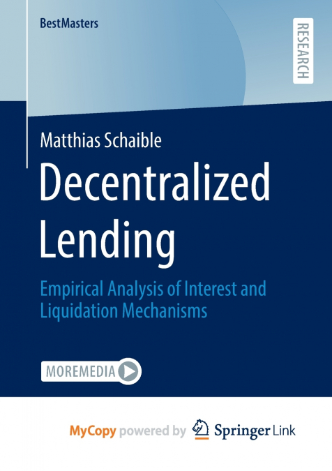 Decentralized Lending