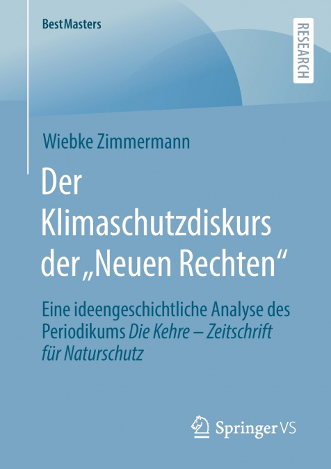 Der Klimaschutzdiskurs der „Neuen Rechten'