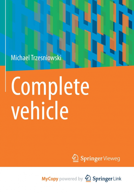 Complete vehicle