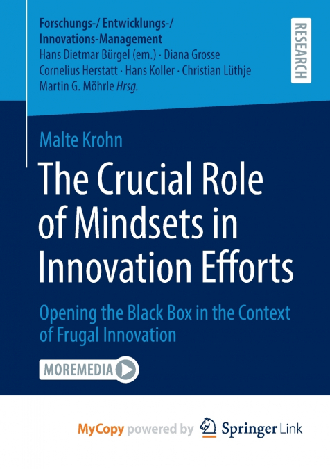 The Crucial Role of Mindsets in Innovation Efforts