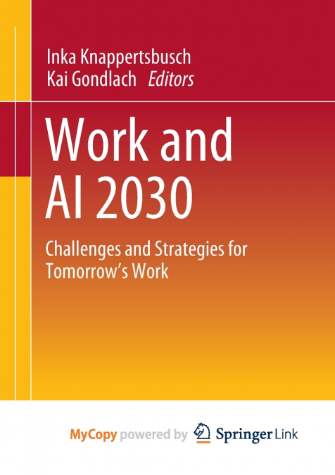 Work and AI 2030
