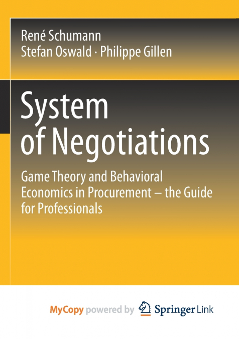 System of Negotiations
