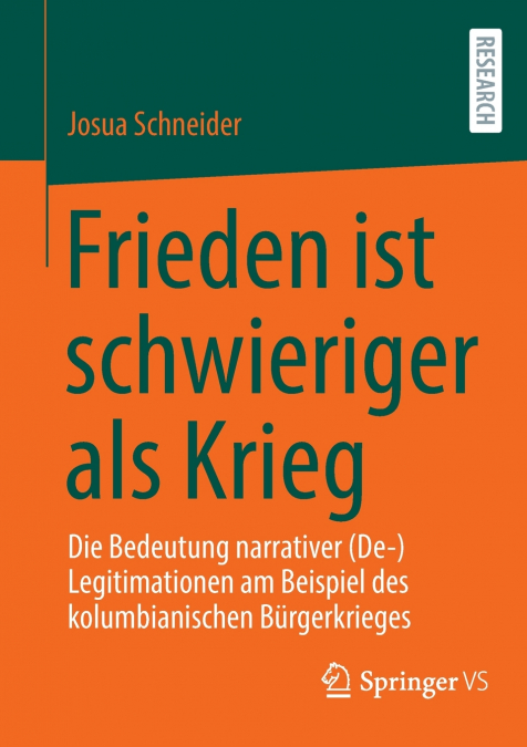 Frieden ist schwieriger als Krieg