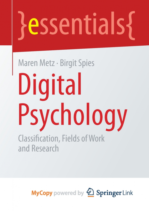 Digital Psychology
