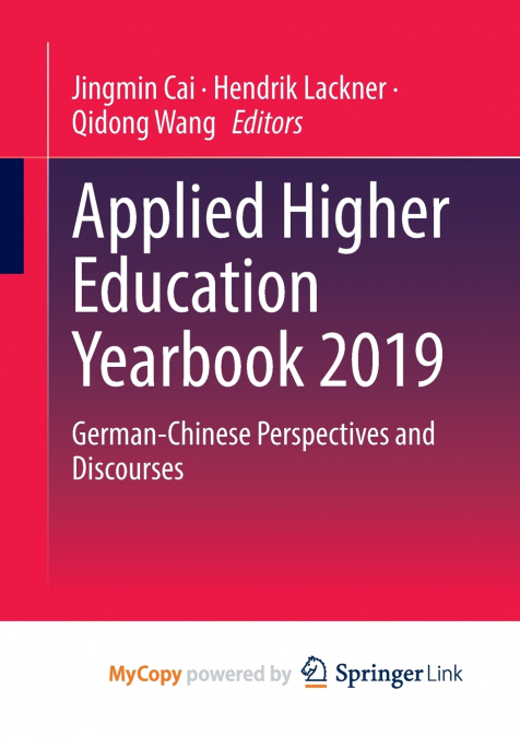 Applied Higher Education Yearbook 2019
