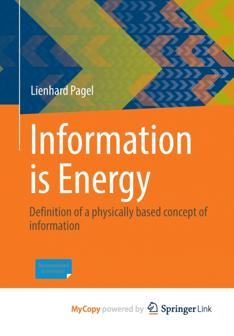 Information is Energy