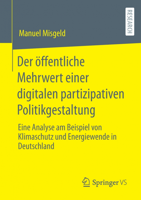 Der öffentliche Mehrwert einer digitalen partizipativen Politikgestaltung