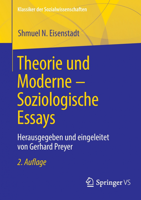 Theorie und Moderne - Soziologische Essays