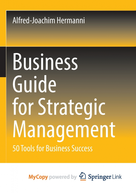Business Guide for Strategic Management