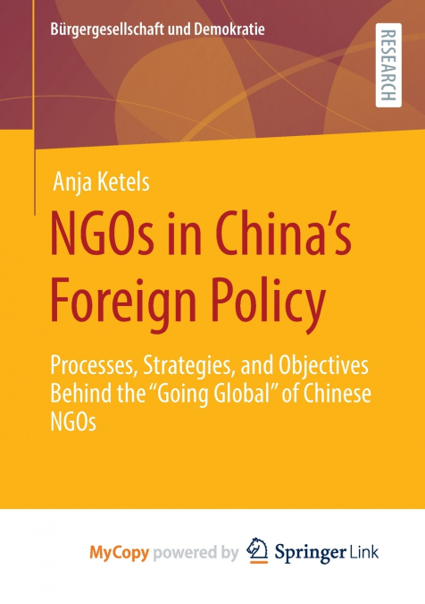 NGOs in China’s Foreign Policy