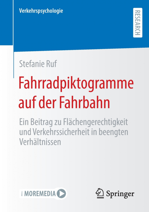 Fahrradpiktogramme auf der Fahrbahn